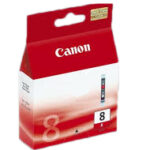 Tusz Canon oryginalny CLI-8 R | IP4200 MP500 MP800 MX700 Pro9000 | Red
