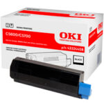 Toner OKI oryginalny 43324408 | Black