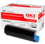 Toner OKI oryginalny 43324424 | Black