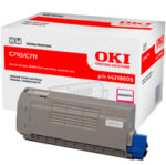 Toner OKI oryginalny 44318606 | Magenta