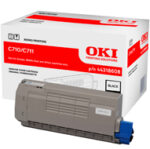 Toner OKI oryginalny 44318608 | Black