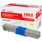 Toner OKI oryginalny 44469722 | Yellow