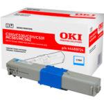 Toner OKI oryginalny 44469724 | Cyan