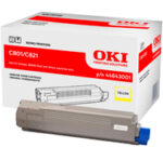 Toner OKI oryginalny 44643001 | Yellow