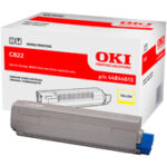 Toner OKI oryginalny 44844613 | Yellow