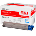 Toner OKI oryginalny 45862839 | Cyan