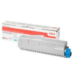 Toner OKI oryginalny 46861307 | Cyan