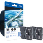 Tusz Brother oryginalny LC985BKBP2 | DCP-J125 J315 J515 MFC-J415 | Black | zestaw 2 szt.