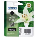 Tusz Epson oryginalny T0591  C13T05914010 | Stylus Photo R2400 | Photo Black