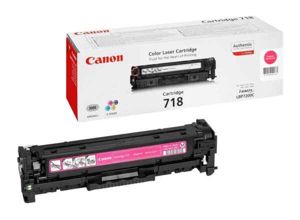 Toner Canon oryginalny 718 CRG718M 2660B002