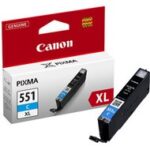 Tusz Canon oryginalny CLI-551 CXL | IP7250 8750 IX6850 MG5450 | Cyan