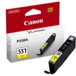 Tusz Canon oryginalny CLI-551 Y | IP7250 MG5450 6350 | Yellow