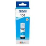Tusz Epson oryginalny 106  C13T00R240 | EcoTank L7160 7180 | Cyan