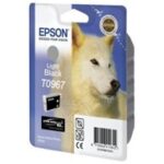 Tusz Epson oryginalny T0967  C13T09674010 | Stylus Photo R2880  | Light Black