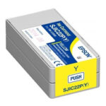 Tusz  Epson oryginalny SJIC22P(Y)  C33S020604 | TM-C3500 | Yellow