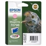 Tusz Epson oryginalny T0796  C13T07964010 | Stylus Photo1400 1500 P50 PX660 | Light Magenta