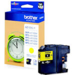 Tusz Brother oryginalny LC125XLY | DCP-J4110 MFC-J4410 J4610 J4710 J6520 J6920 | Yellow