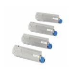 Toner OKI oryginalny 43872307 | Cyan