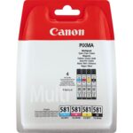 Tusz Canon oryginalny CLI-581 CMYK | TR7550 8550 TS6150 | CMYK | zestaw 4 szt.