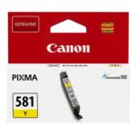 Tusz Canon oryginalny CLI-581 Y | TR7550 8550 TS6150 | Yellow
