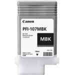 Tusz Canon oryginalny PFI-107MBK | imagePROGRAF IPF 670 680 770 780 | Matte Black