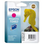 Tusz Epson oryginalny T0483  C13T04834010 | R200 220 300 RX500 600 640 | Magenta