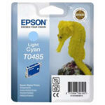 Tusz Epson oryginalny T0485  C13T04854010 | R200 220 300 RX500 600 640 | Light Cyan