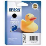 Tusz Epson oryginalny T0551  C13T05514010 | Stylus Photo  R240 245 RX425 520  | Black