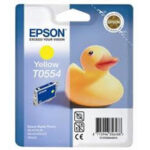Tusz Epson oryginalny T0554  C13T05544010 | Stylus Photo R240 245 RX425 520 | Yellow