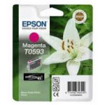 Tusz Epson oryginalny T0593  C13T05934010 | Stylus Photo R2400 | Magenta