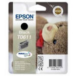 Tusz Epson oryginalny T0611  C13T06114010 | Stylus D68 88 DX3800 3850 4200 4800 | Black