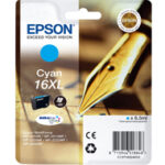 Tusz Epson oryginalny T1632  C13T16324012 | WF2510 2520 2530 | Cyan