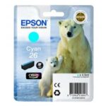 Tusz Epson oryginalny 26 C13T26124012 | Expression Premium XP 600 700 800 | Cyan