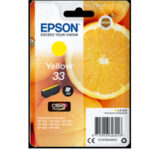 Tusz  Epson oryginalny 33  C13T33444012 | XP 530 540 630 | Yellow