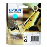 Tusz Epson oryginalny T1622  C13T16224012 | WF2510 2520 2530 | Cyan
