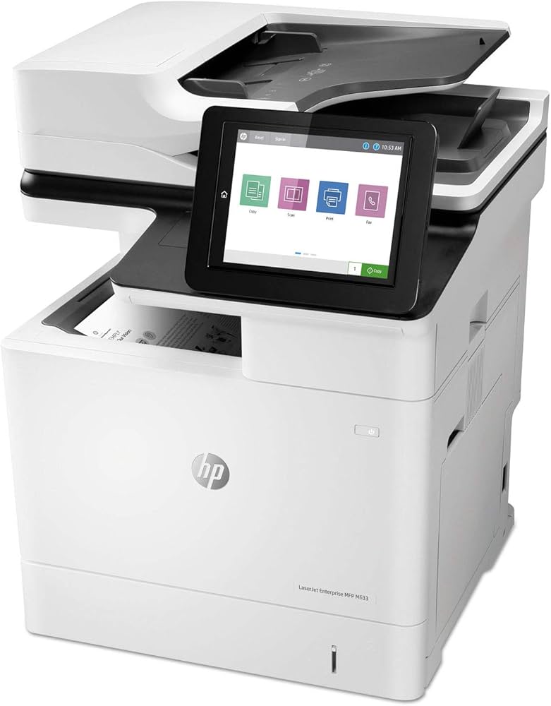 HP LaserJet Enterprise MFP M633fh
